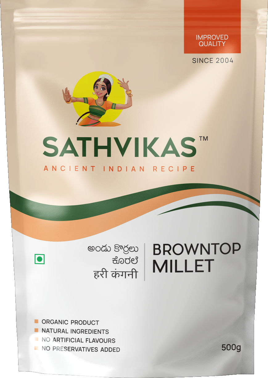 Sathvikas Andu Korralu / Brown Top Millet