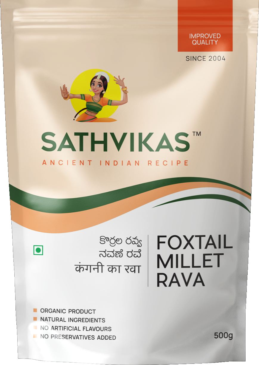 Sathvikas Korralu / Foxtail Millet Ravva