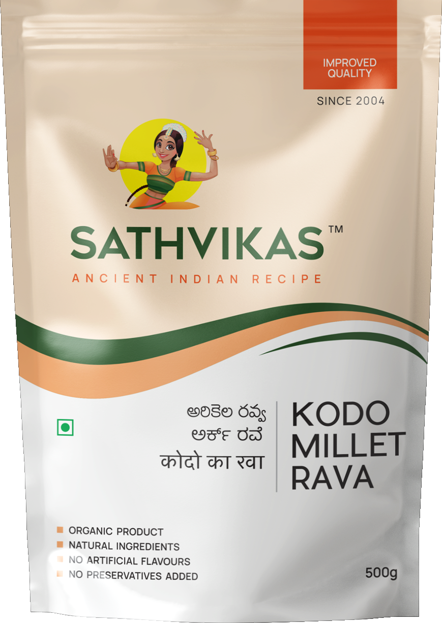 Sathvikas Arikalu / Kodo Millet Ravva