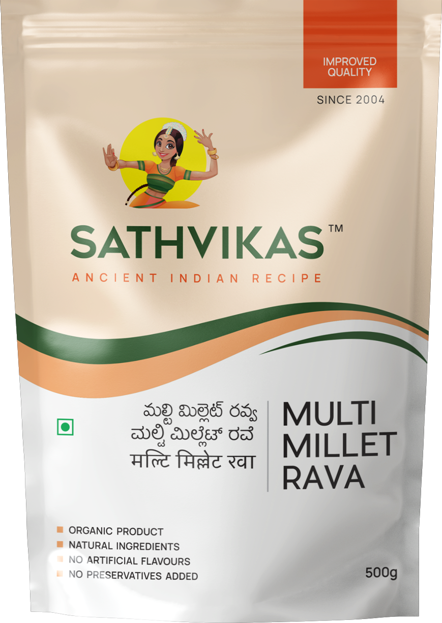 Sathvikas Multi Millets Rava