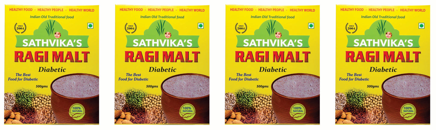 Sathvikas Ragi Malt Diabetic