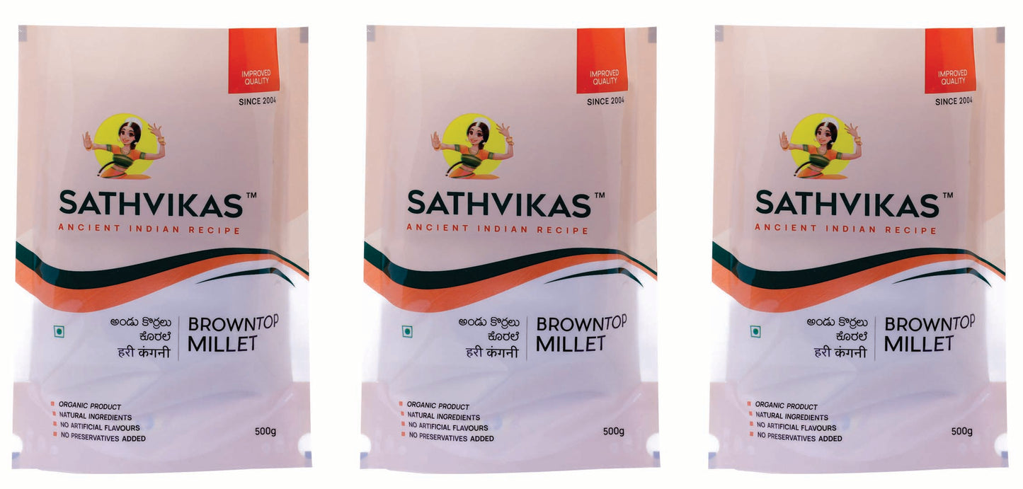 Sathvikas Andu Korralu / Brown Top Millet