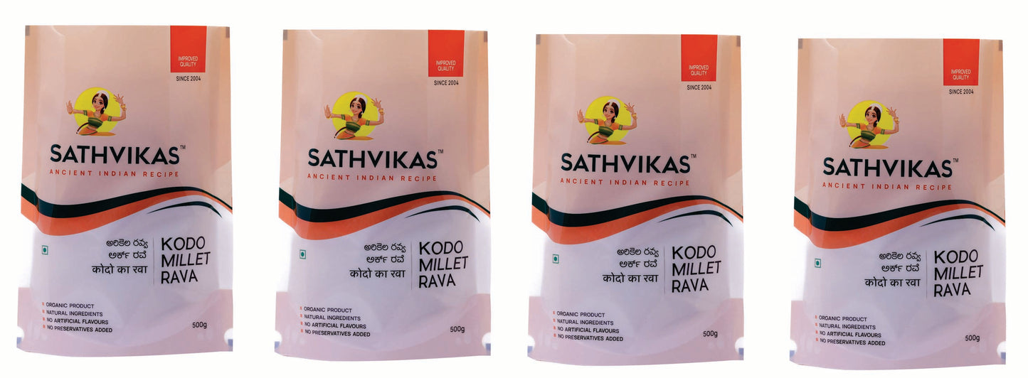 Sathvikas Arikalu / Kodo Millet Ravva