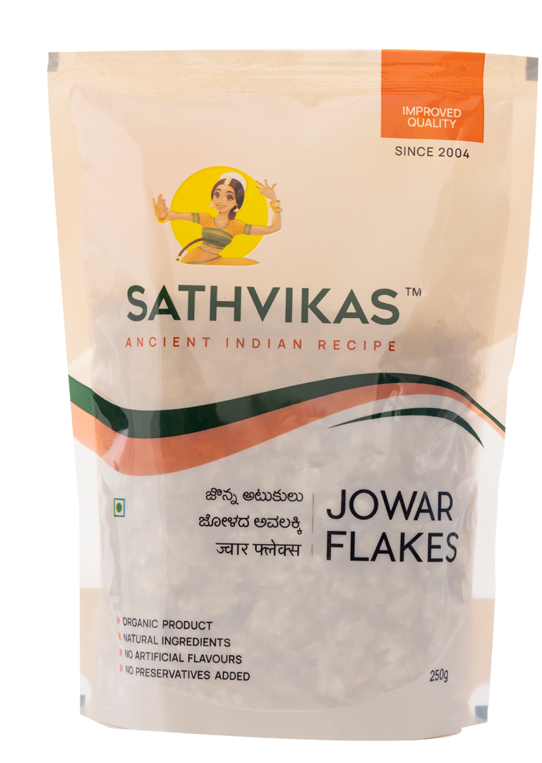 Sathvikas Jonna Atukulu / Jowar Poha / Jowar Flakes
