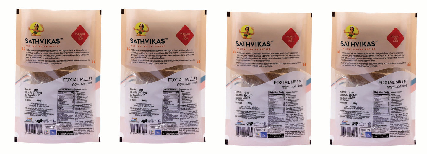 Sathvikas Korralu / Foxtail Millet