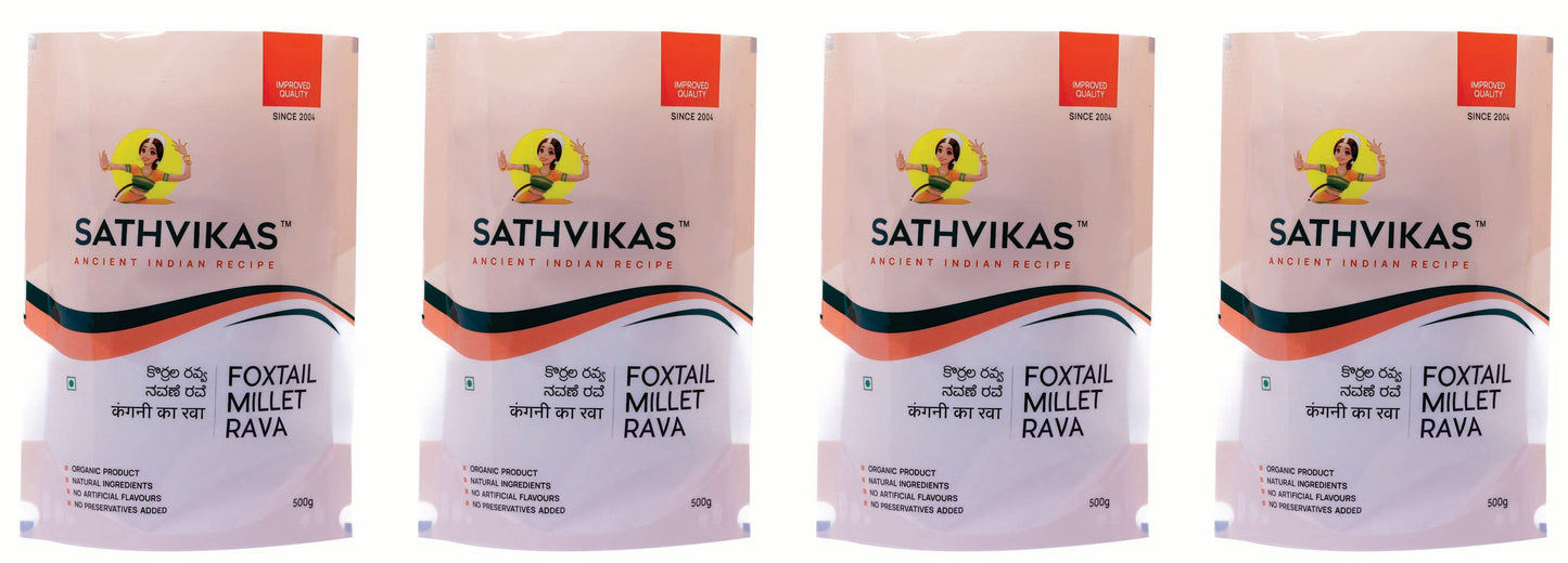 Sathvikas Korralu / Foxtail Millet Ravva