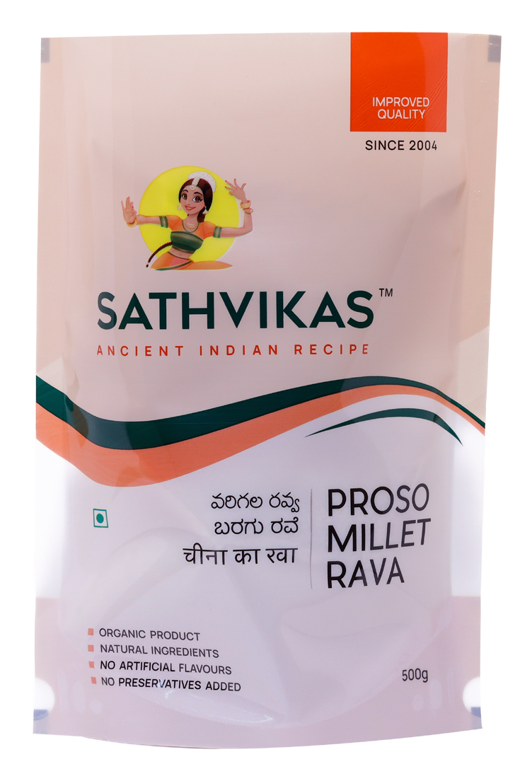 Sathvikas Varigalu / Proso Millet Ravva