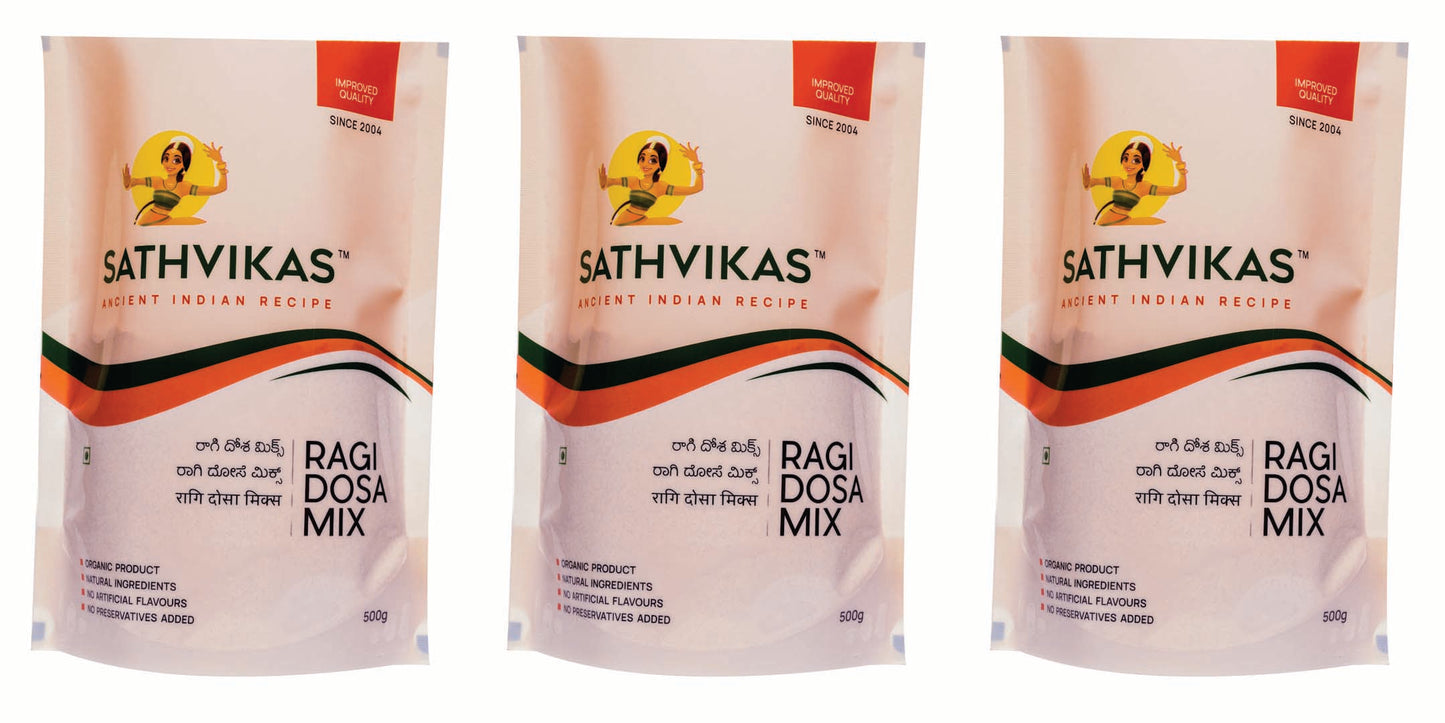 Sathvikas Ragi Dosa Mix
