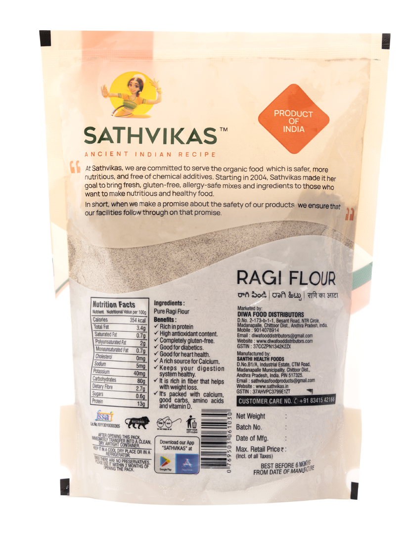 Sathvikas Ragulu / Finger Millet Flour