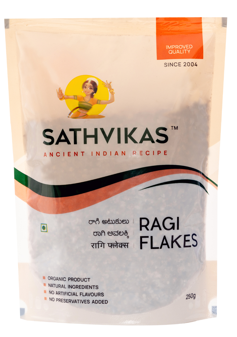 Sathvikas Ragi Atukulu / Finger Millet Poha / Ragi Flakes