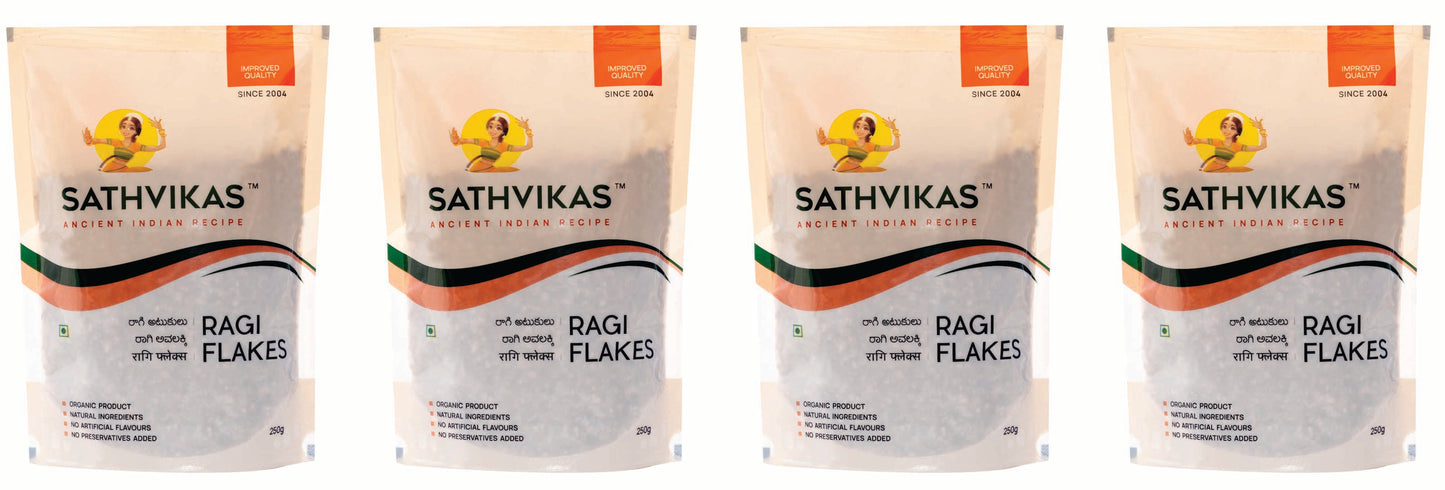 Sathvikas Ragi Atukulu / Finger Millet Poha / Ragi Flakes