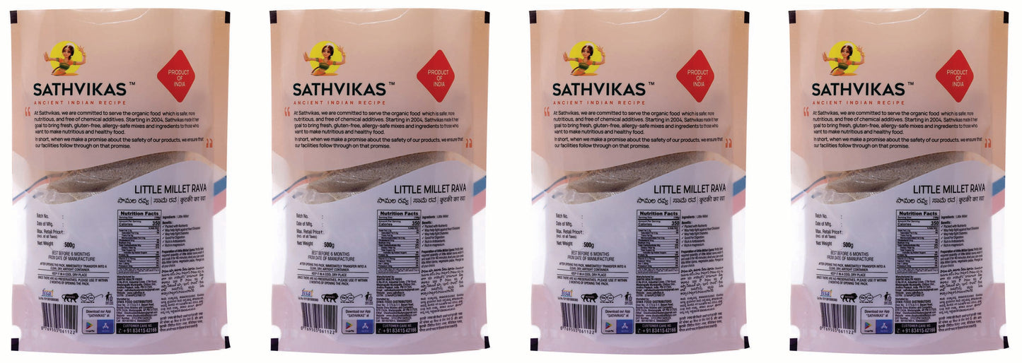 Sathvikas Samalu / Little Millet Ravva