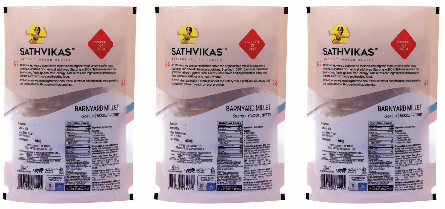 Sathvikas Udarlu / Barnyard Millet