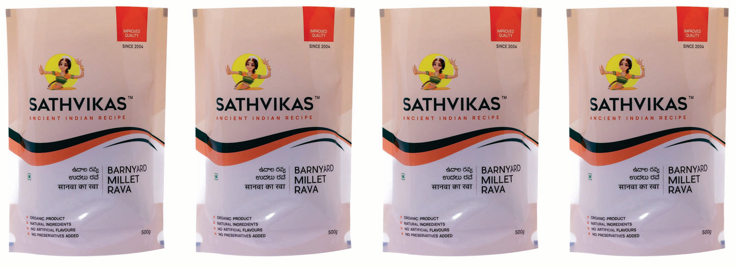 Sathvikas Udarlu / Barnyard Millet Rava