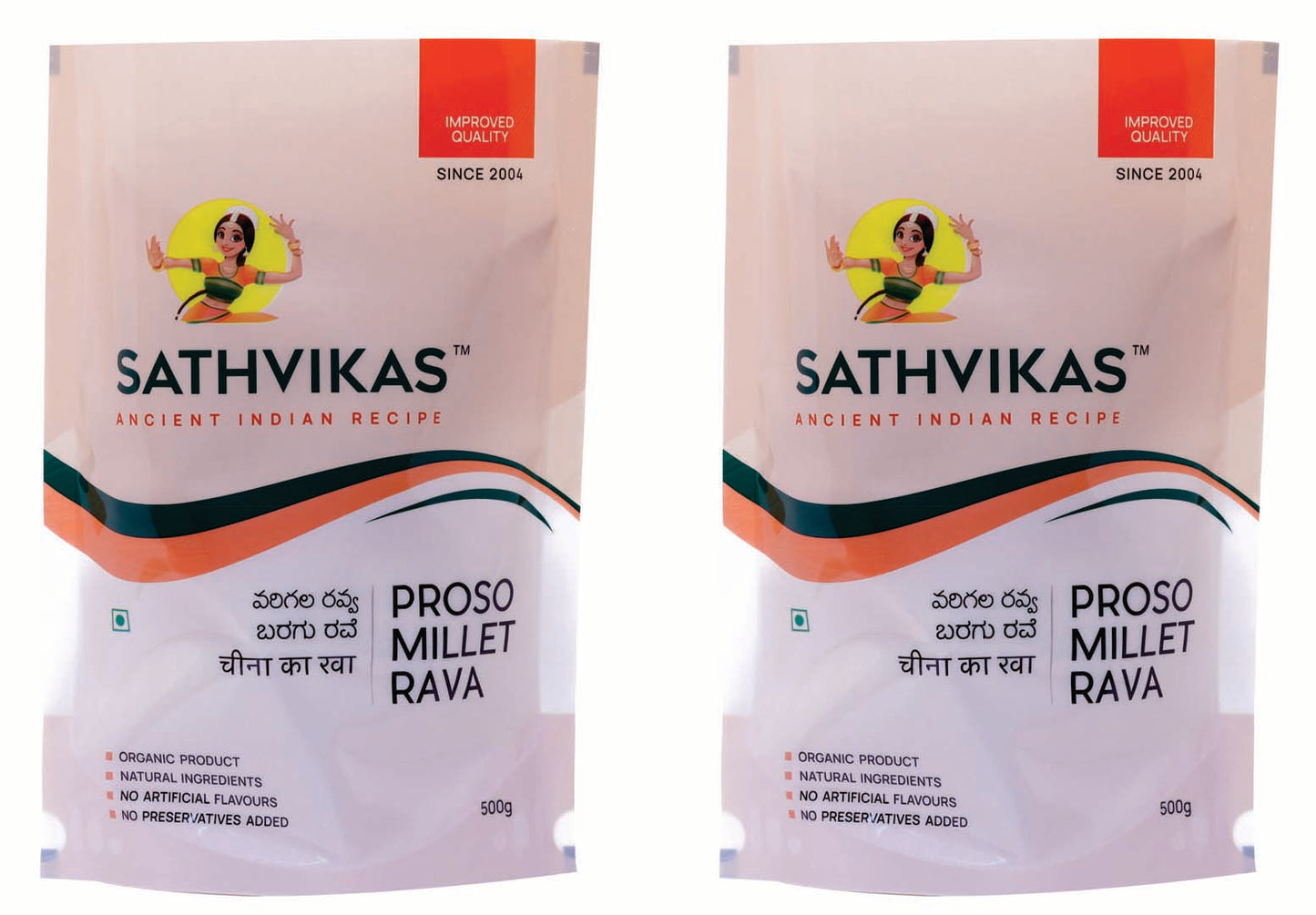 Sathvikas Varigalu / Proso Millet Ravva