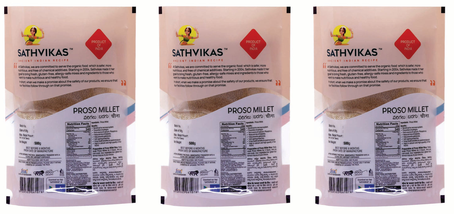 Sathvikas Varigalu / Proso Millet
