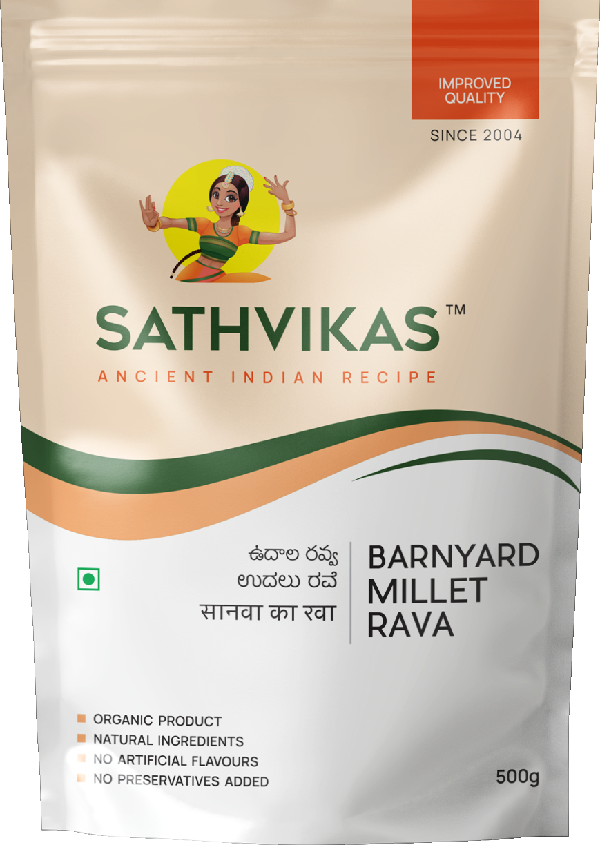 Sathvikas Udarlu / Barnyard Millet Rava