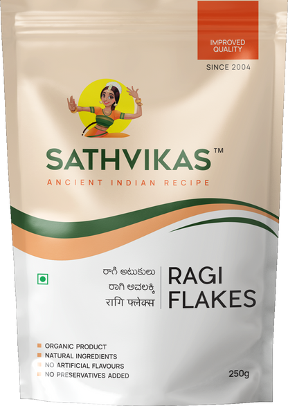 Sathvikas Ragi Atukulu / Finger Millet Poha / Ragi Flakes