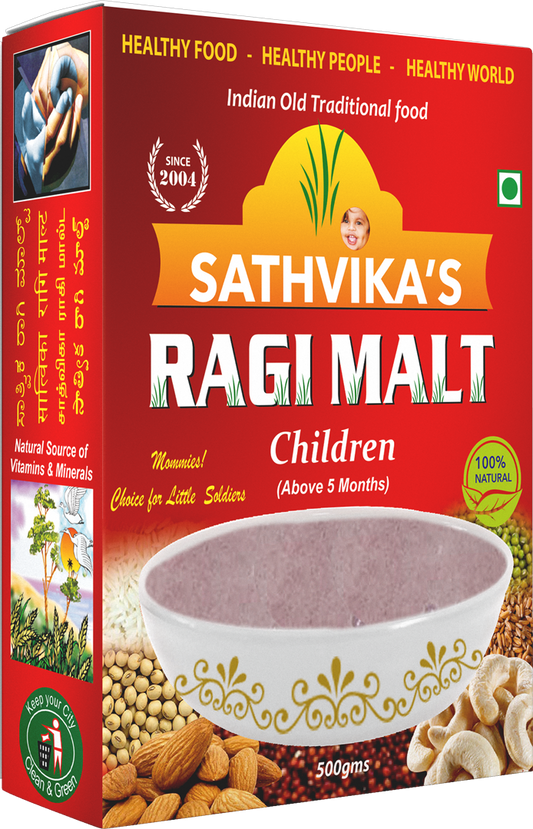 Sathvikas Ragi Malt Children