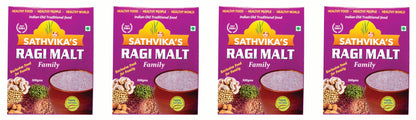 Sathvikas Ragi Malt Family