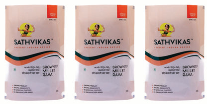 Sathvikas Andu Korralu / Brown Top Millet  Ravva