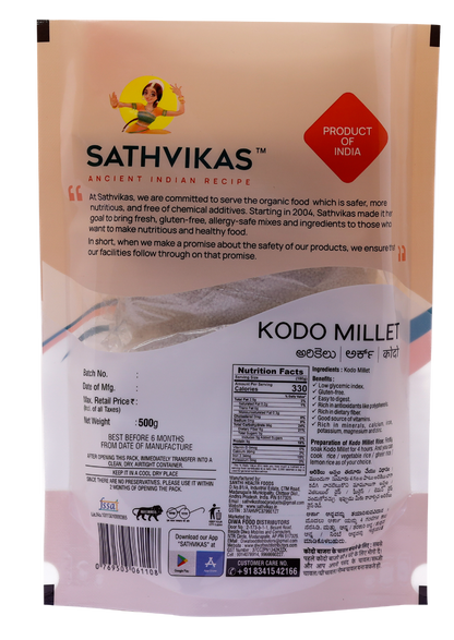 Sathvikas Arikalu / Kodo Millet