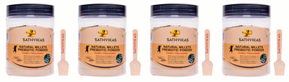 Sathvikas Natural Millets Prebiotic Powder (Cumin Flavour) 