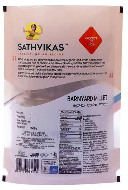 Sathvikas Udarlu / Barnyard Millet