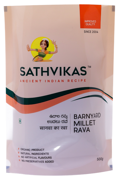 Sathvikas Udarlu / Barnyard Millet Rava