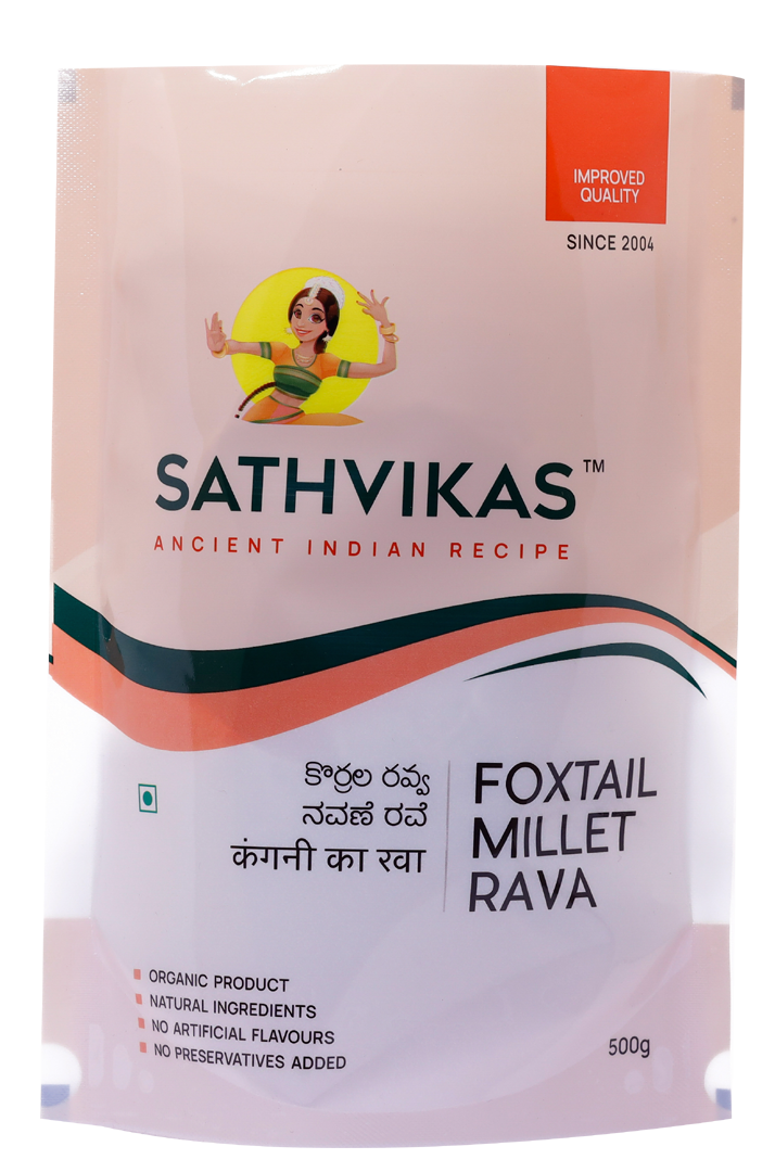 Sathvikas Korralu / Foxtail Millet  Ravva