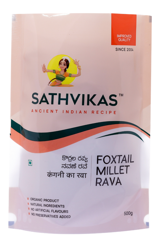 Sathvikas Korralu / Foxtail Millet  Ravva