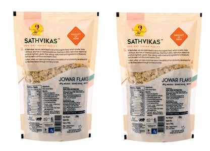 Sathvikas Jonna Atukulu / Jowar Poha / Jowar Flakes
