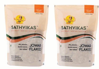 Sathvikas Jonna Atukulu / Jowar Poha / Jowar Flakes