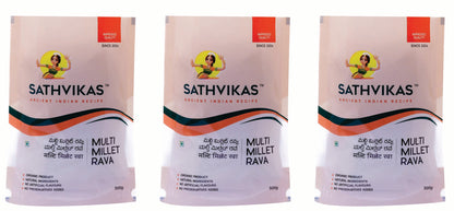 Sathvikas Multi Millets Rava