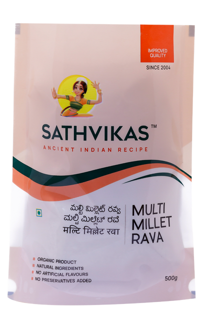 Sathvikas Multi Millets Rava