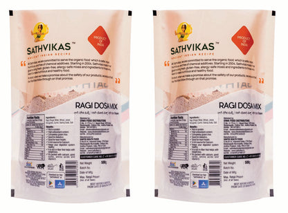 Sathvikas Ragi Dosa Mix