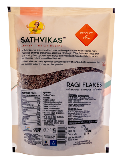 Sathvikas Ragi Atukulu / Finger Millet Poha / Ragi Flakes