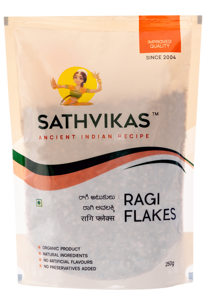 Sathvikas Ragi Atukulu / Finger Millet Poha / Ragi Flakes