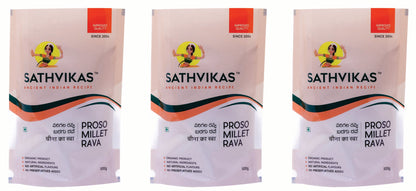 Sathvikas Varigalu / Proso Millet Ravva